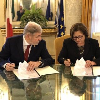 Commissario Bucci e Prefetto Spena siglano intesa contro le infiltrazioni criminali nel cantieri per il Morandi