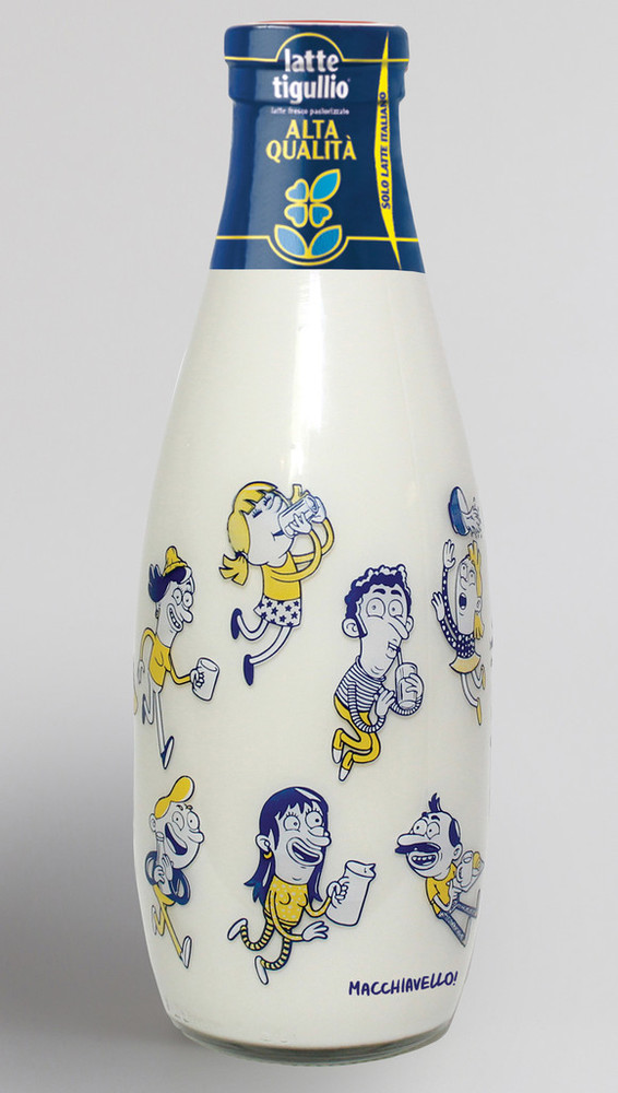 Latte Tigullio: presentata la nuova bottiglia d’autore firmata da Enrico Macchiavello Latte Tigullio: presentata la nuova bottiglia d’autore firmata da Enrico Macchiavello