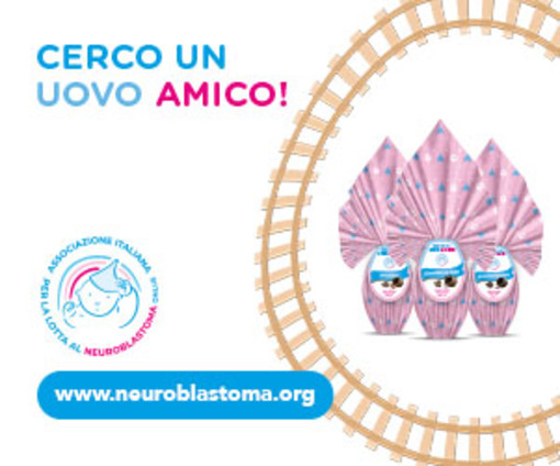 Torna la campagna di Pasqua “Cerco un uovo amico” per aiutare la ricerca scientifica sui tumori solidi pediatrici Torna la campagna di Pasqua “Cerco un uovo amico” per aiutare la ricerca scientifica sui tumori solidi pediatrici