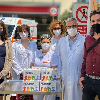 L’associazione Il Buonsenso dona 200 mila mascherine chirurgiche ad Asl3