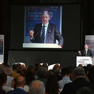 Geopolitica, il presidente Marco Bucci rilancia il ruolo della Liguria come "porta d'Europa" nel Mediterraneo Geopolitica, il presidente Marco Bucci rilancia il ruolo della Liguria come "porta d'Europa" nel Mediterraneo