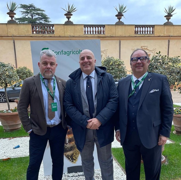 Il Senatore Berrino visita l'assemblea nazionale di Confagricoltura