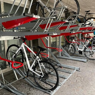 Inaugurato il nuovo bikeparking del Matitone: già ottanta adesioni tra i dipendenti comunali