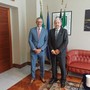Regione, il Presidente Bucci incontra il Console General USA Douglass Benning Regione, il Presidente Bucci incontra il Console General USA Douglass Benning