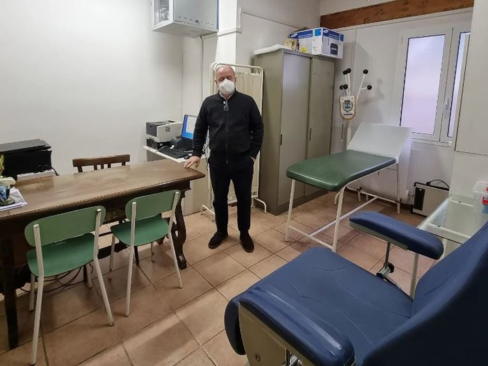 Il sindaco di Fontanigorda Bruno Franceschi