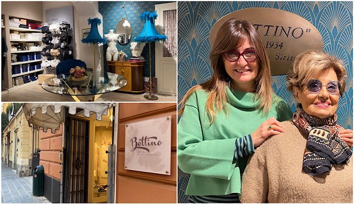 Dalle signore Bottino a mamma Bruna e figlia Manuela: i novant’anni della Corsetteria di via Colombo Dalle signore Bottino a mamma Bruna e figlia Manuela: i novant’anni della Corsetteria di via Colombo