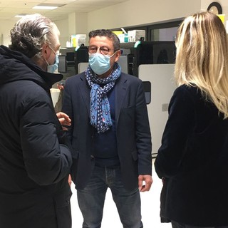Il consigliere regionale Brunetto (Lega) in visita al Policlinico S. Martino: "Centro trasfusionale all’avanguardia"