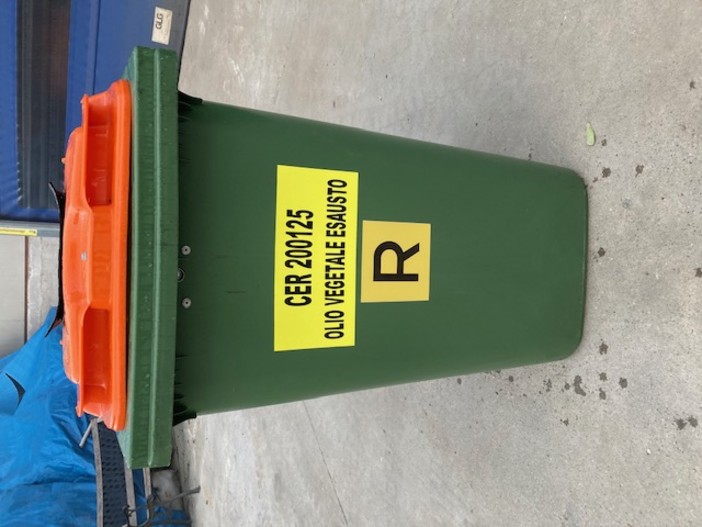 Santa Margherita Ligure: nuovi bidoni per raccolta olii vegetali esausti