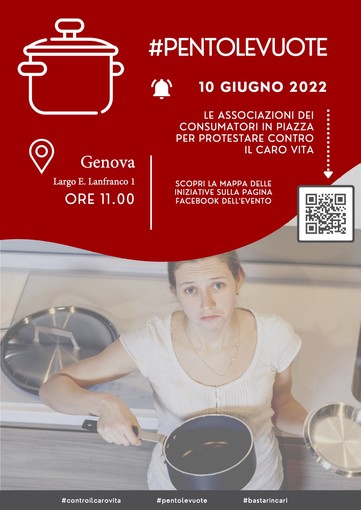 Manifestazione contro il carovita e l'aumento dei prezzi