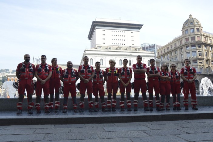 Crollo del ponte Morandi: premiati in Regione i volontari della Croce Rossa Italiana