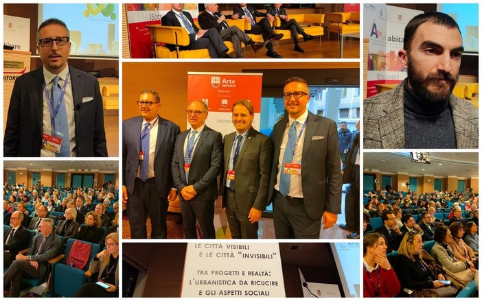 Convegno di Arte Imperia, riflettori puntati sull'abitare innovativo. Parolini: "Stop ai quartieri ghetto" (Foto e Video)
