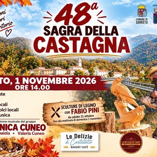 Gorreto, torna la Sagra della Castagna: domenica la 48esima edizione tra caldarroste, musica e sculture in legno Gorreto, torna la Sagra della Castagna: domenica la 48esima edizione tra caldarroste, musica e sculture in legno