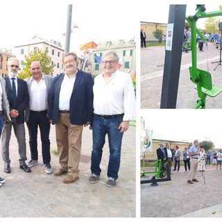 Lo sport allunga la vita. A finanziare la palestra ‘Covid Free’ a cielo aperto sulla fascia di Pra', la partecipata comunale delle onoranze funebri