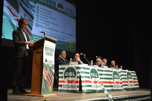 &quot;Vertenza Liguria&quot;, 600 delegati Cisl al Duse da tutta la Liguria per parlare di lavoro e sviluppo