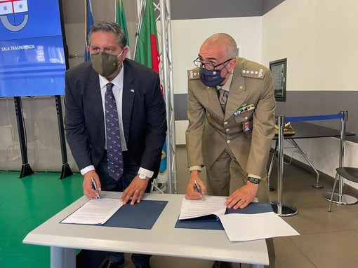Regione Liguria firma la convenzione col ministero della Difesa per l’attività trasfusionale in collaborazione col Centro regionale sangue e le associazioni territoriali