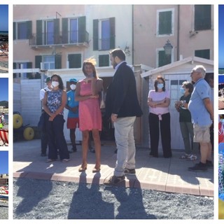 Inaugurata la spiaggia per disabili a Vernazzola (FOTO)