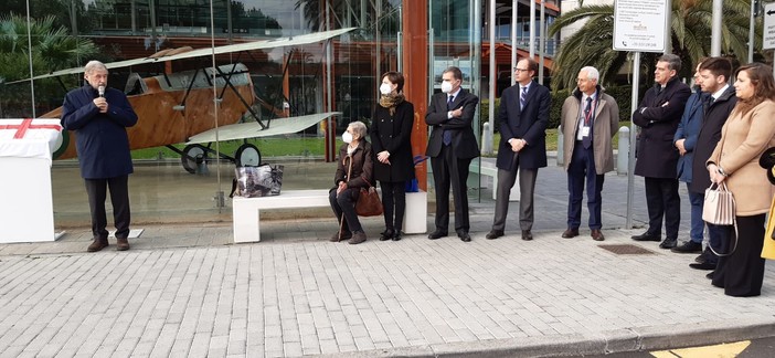 Oggi all'aeroporto Cristoforo Colombo l'intitolazione di una targa in memoria di Filippo Guerrieri