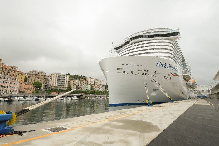 Costa Crociere riparte con l'ammiraglia Cost a Smeralda da Savona domani, sabato 1 maggio