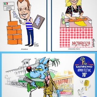 Festival di Sanremo: in arrivo le cartoline di Lupo Alberto e di Tiziano Riverso