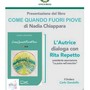 Recco, alla Sala Franco Lavoratori il nuovo libro di Nadia Chiappara
