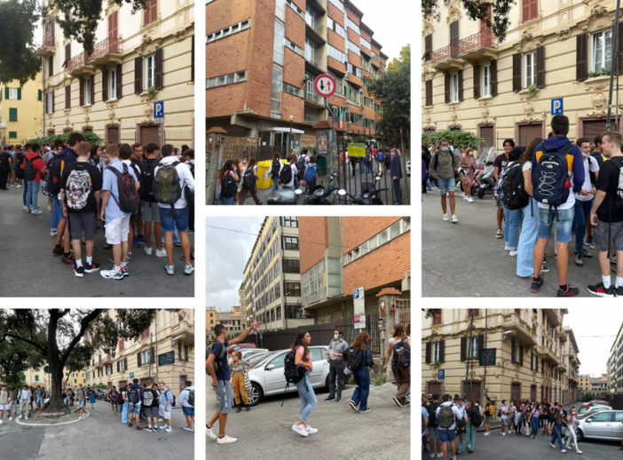 Scatta l'anno scolastico 2021/2022: anche a Genova tutti pronti per il ritorno sui banchi (FOTO e VIDEO) Scatta l'anno scolastico 2021/2022: anche a Genova tutti pronti per il ritorno sui banchi (FOTO e VIDEO)