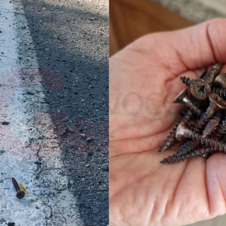 Chiodi e viti sulla SP79 delle Colle, nuovo allarme a Rossiglione Chiodi e viti sulla SP79 delle Colle, nuovo allarme a Rossiglione