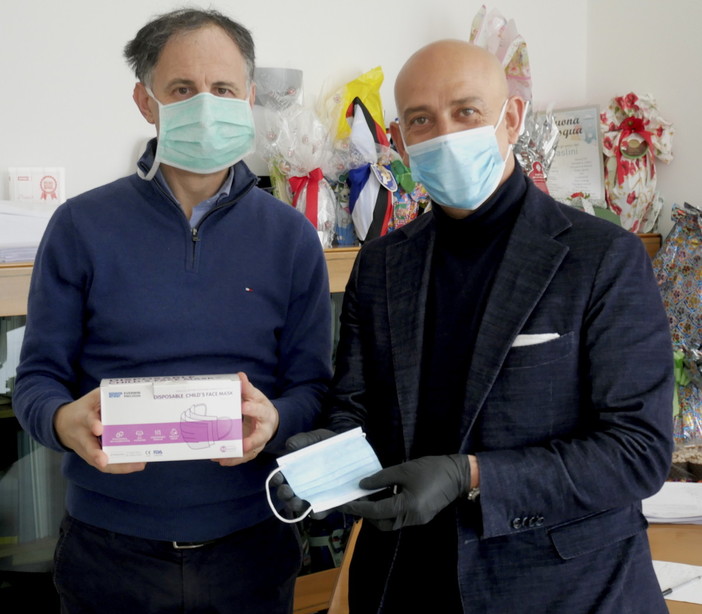200.000 mini-mascherine ad uso pediatrico donate all’associazione Ospedali pediatrici italiani
