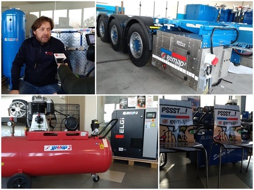 Compressori per aziende e utenze private: scegli i prodotti di GEMAP 2 a Caraglio (VIDEO) Compressori per aziende e utenze private: scegli i prodotti di GEMAP 2 a Caraglio (VIDEO)
