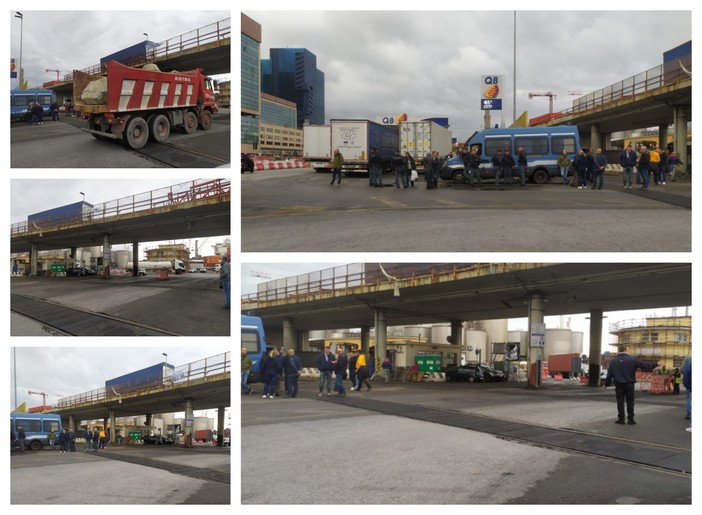 Green pass, sgomberato all'alba varco Etiopia, simbolo della protesta dei portuali (FOTO e VIDEO)