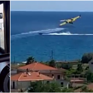 "Pezzenti e parassiti...": dopo il video del motoscafo che sfreccia ostacolando i Canadair, gli insulti a chi critica