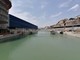 Waterfront di Levante, completato allagamento canale e arrivata la gru per il varo del ponte mobile: quattro giorni per le operazioni