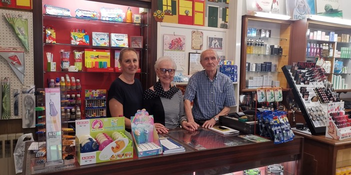 Da sinistra: Silvia, Fernanda e Bruno Copello