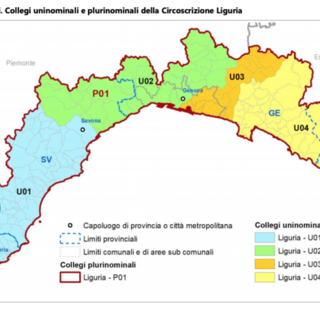 Geografia elettorale dopo il referendum sul taglio dei parlamentari: ecco che cosa cambia in Liguria