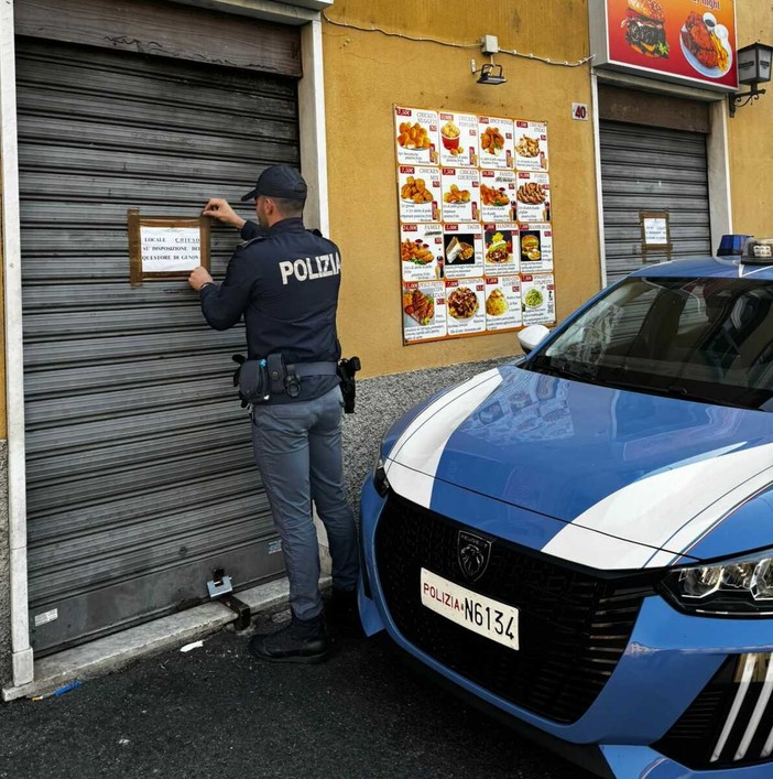 Sampierdarena, bar trasformato in centrale di spaccio: disposta la chiusura di novanta giorni