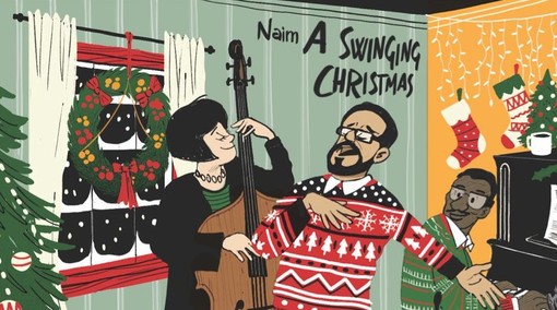 Naim Abid torna con un disco di Natale, &quot;A swinging Christmas&quot;, un album che sa di casa, falò e amici (VIDEO)