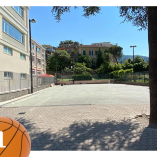 Rapallo: nuovi campi da basket nel Parco De Martino