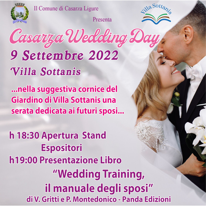 A villa Sottanis l'appuntamento con il 'Casarza Wedding Day' A villa Sottanis l'appuntamento con il 'Casarza Wedding Day'