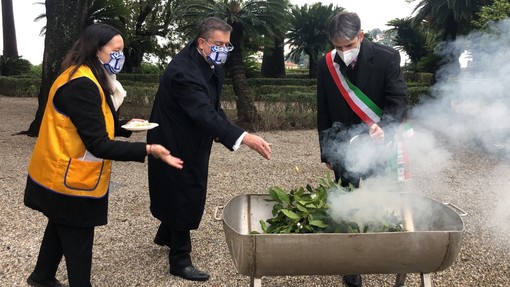 Santa Margherita Ligure: confeugo a Villa Durazzo trasmesso in diretta streaming