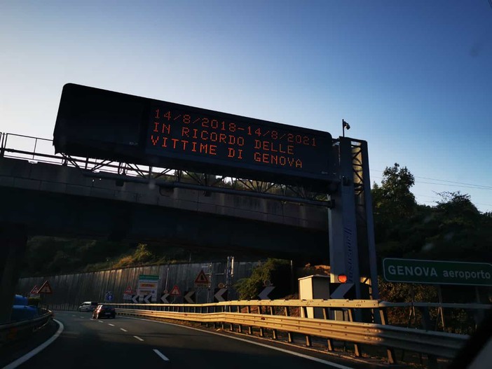 Crollo del Ponte Morandi, a 3 anni il ricordo delle 43 vittime