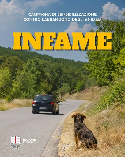 Regione Liguria lancia una nuova campagna social per contrastare gli abbandoni di animali Regione Liguria lancia una nuova campagna social per contrastare gli abbandoni di animali