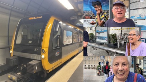 Metropolitana, primo giorno di servizio per i bus sostitutivi: "Corse ravvicinate, speriamo continuino così" (video) Metropolitana, primo giorno di servizio per i bus sostitutivi: "Corse ravvicinate, speriamo continuino così" (video)