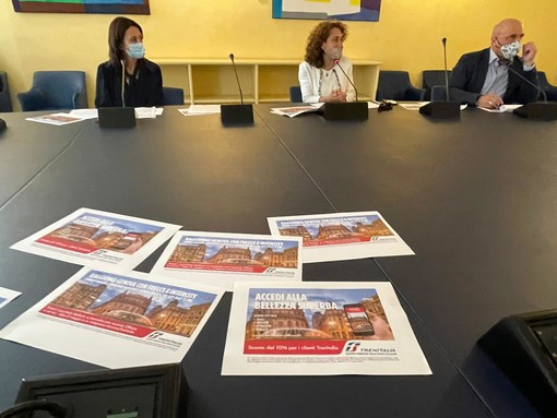 Turismo sostenibile: Comune di Genova e Trenitalia insieme per la promozione turistica del capoluogo ligure (VIDEO) Turismo sostenibile: Comune di Genova e Trenitalia insieme per la promozione turistica del capoluogo ligure (VIDEO)