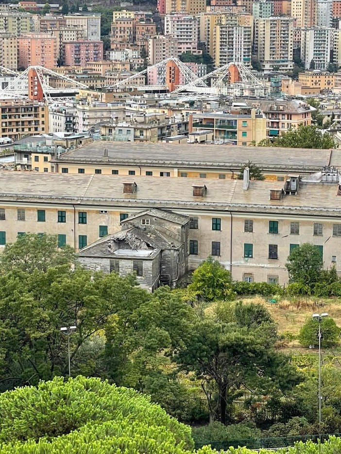 Maltempo, alberi caduti e tetti scoperchiati anche a Genova
