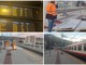 Crolla parte della tettoia ferroviaria sui binari in stazione a Imperia: treni accumulano ritardo anche di un'ora e 40 minuti (FOTO)