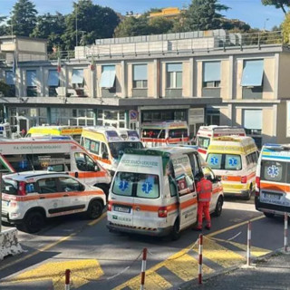 Foto d'archivio - Pronto soccorso ospedale San Martino