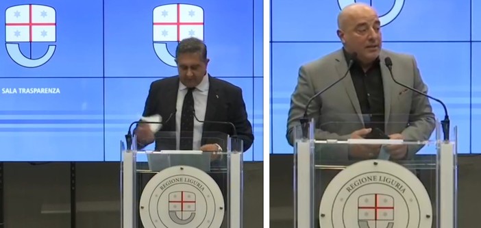 Toti e Berrino in conferenza stampa: "Coperture sanitarie e tamponi rapidi in farmacia per far tornare i turisti esteri"