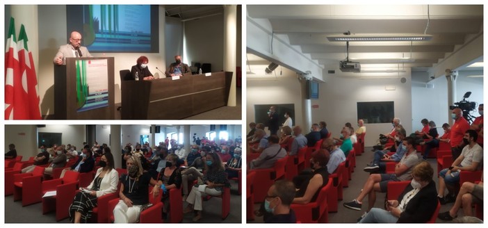 Genova, Cingolani non convince i sindacati, Manganaro: &quot;Su transizione si ascoltino i lavoratori&quot; (FOTO e VIDEO)
