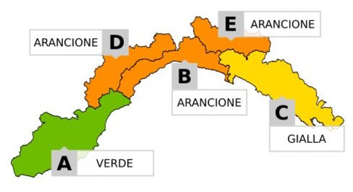 Allerta meteo: scatta il livello arancione