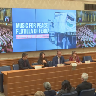 Music for Peace al Senato. “Ci sono 300 tonnellate di aiuti umanitari in attesa di essere consegnati”