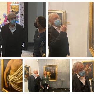 Musei di Strada Nuova, ospite di spicco a Genova: visita del maestro Milo Manara (FOTO)